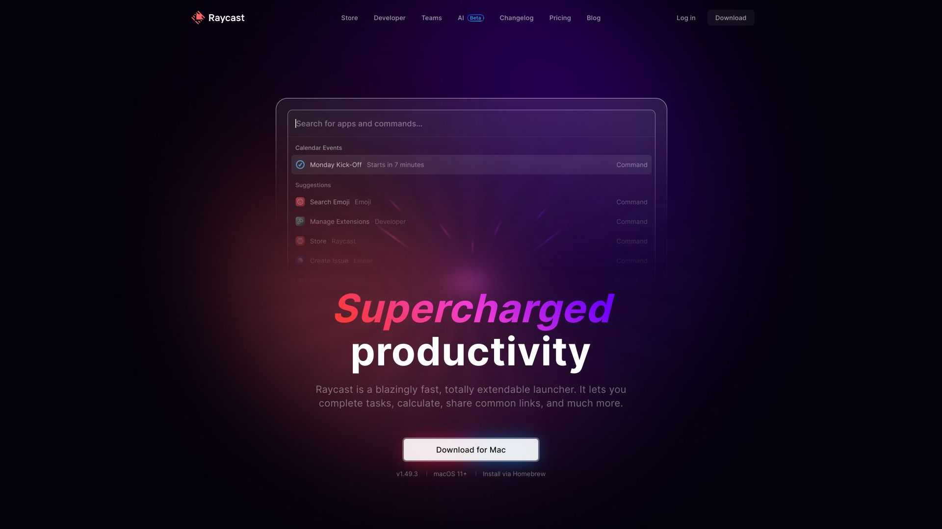 Raycast - AI Tool
