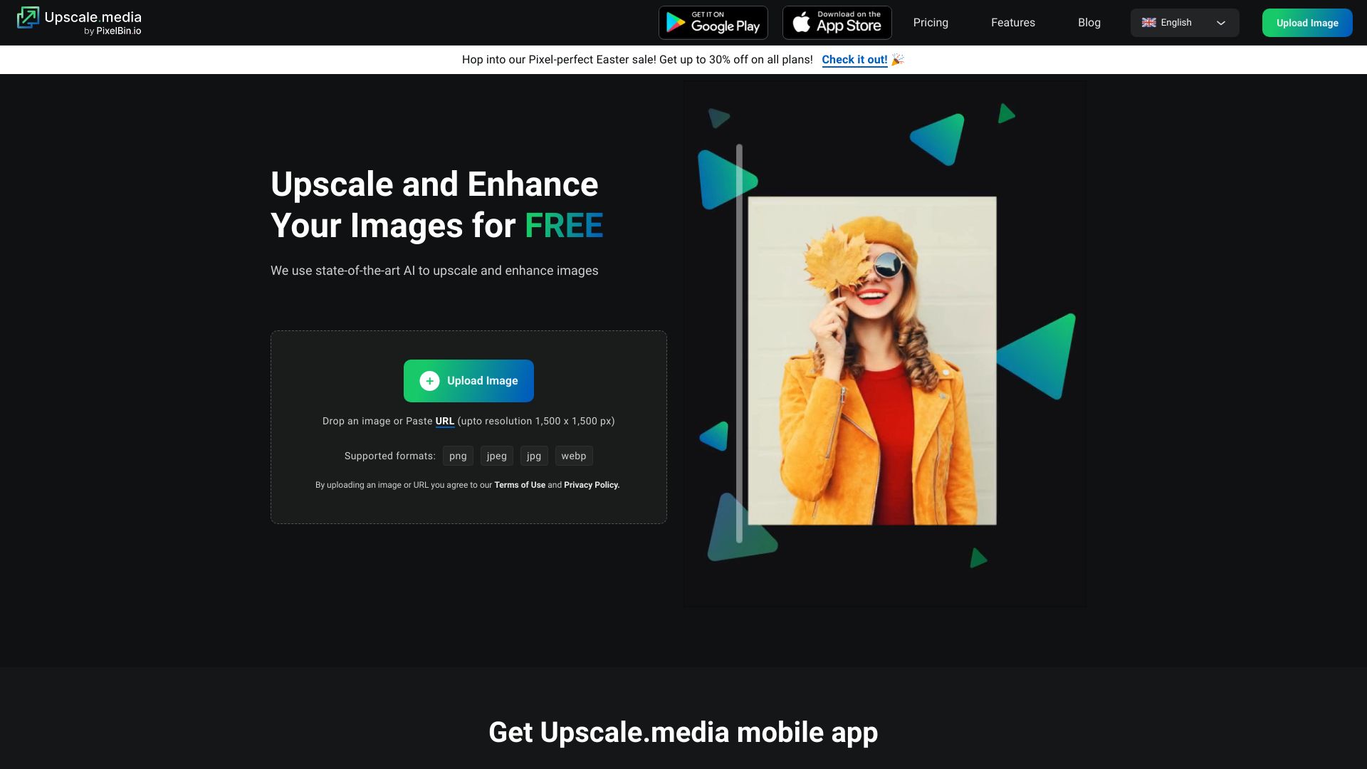 Upscale.media - AI Tool