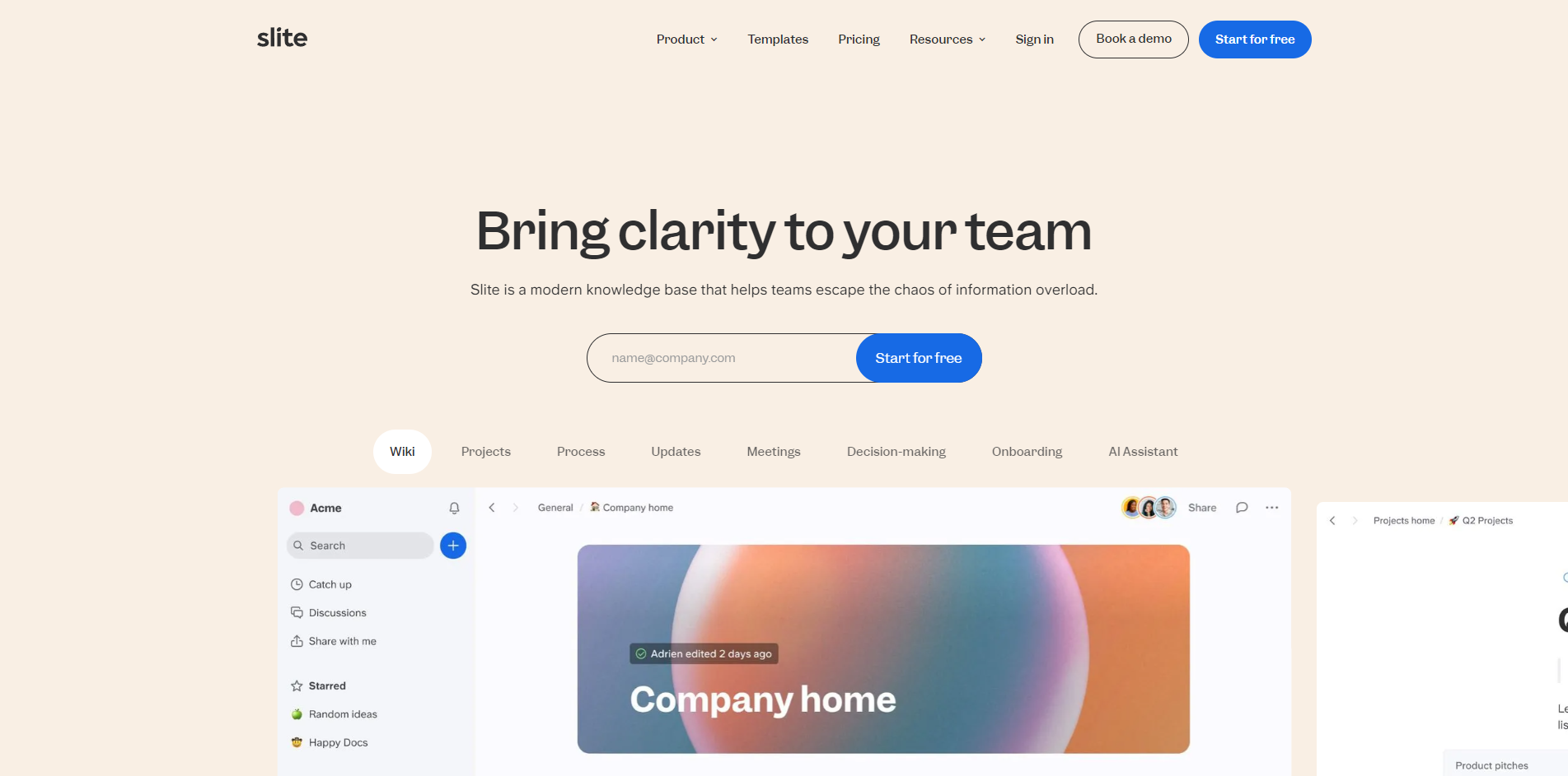 Slite - AI Tool