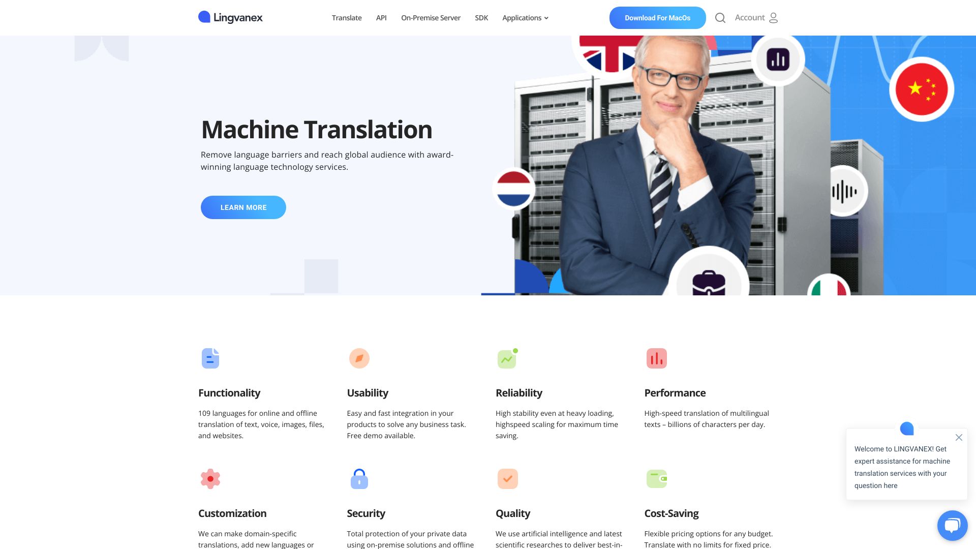 Lingvanex - AI Tool