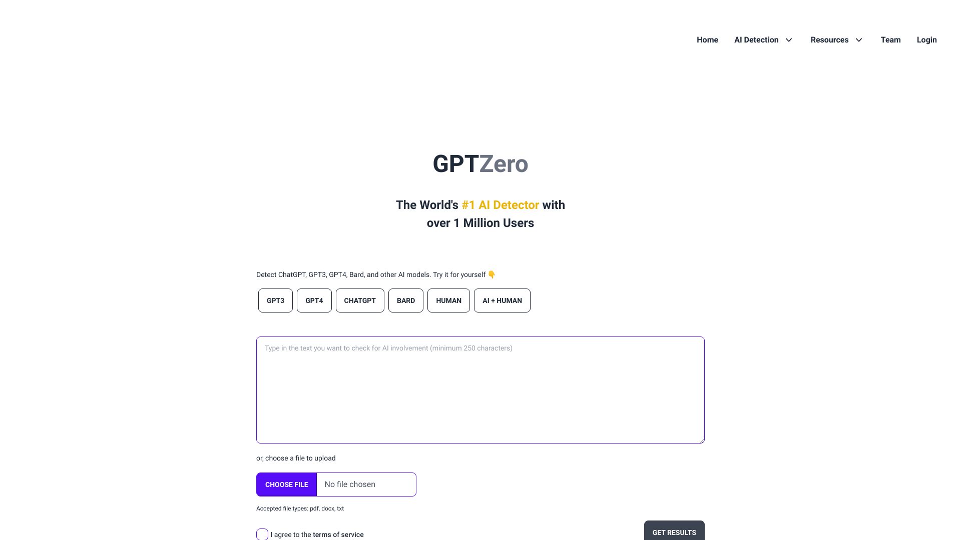 Gptzero me - AI Tool