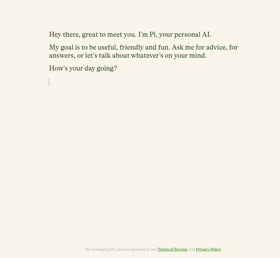 Pi by Inflection AI - AI Tool
