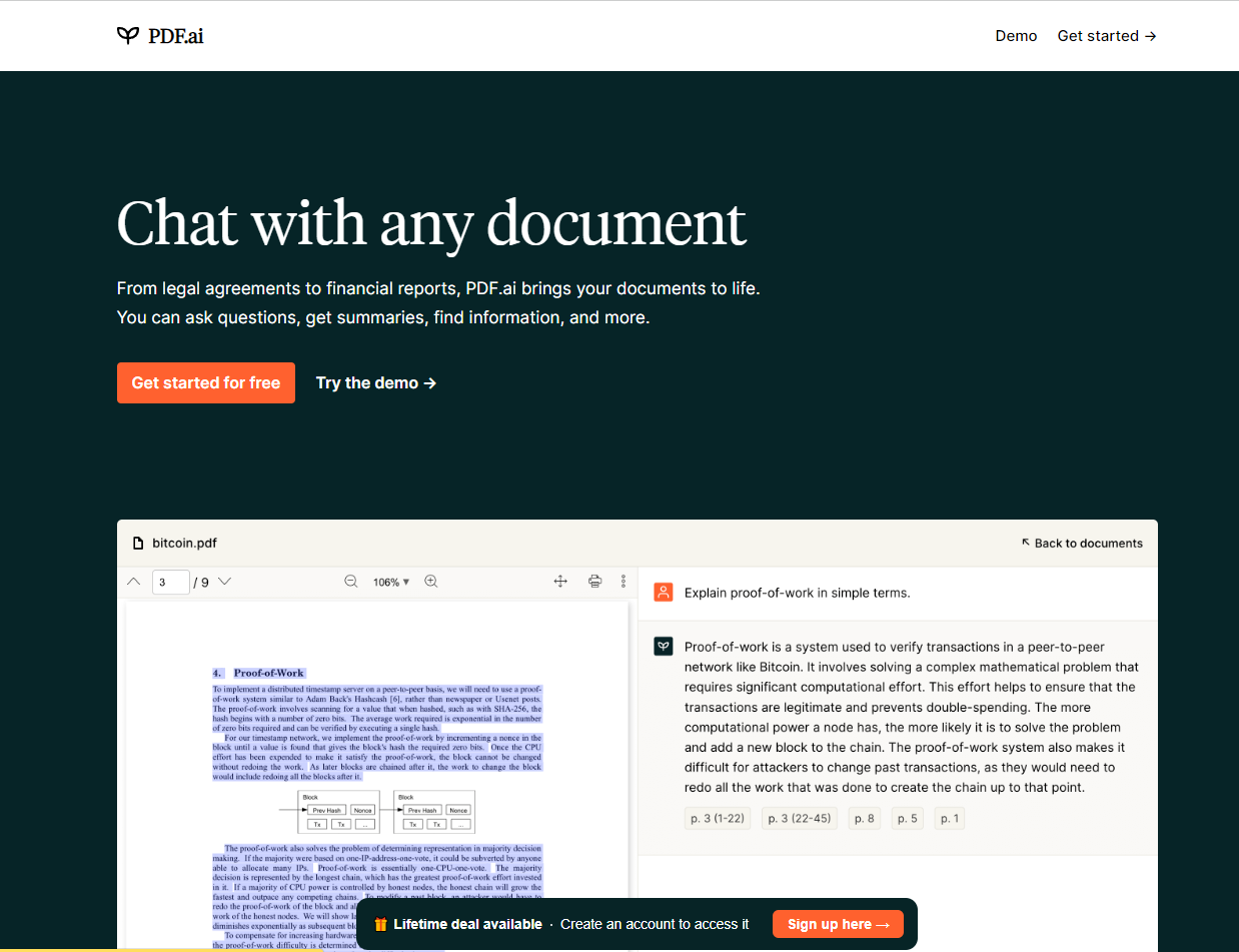 PDF.ai - AI Tool