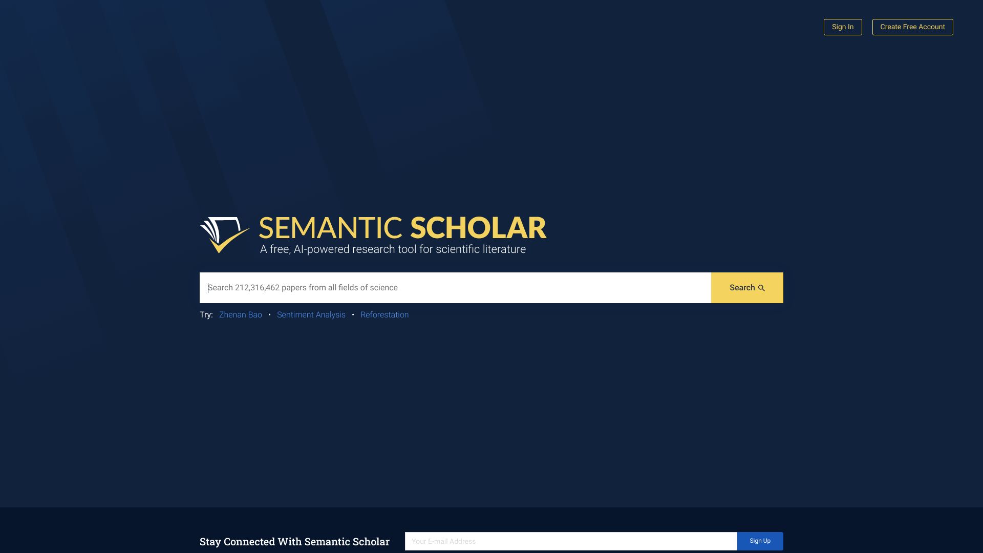 Semantic Scholar - AI Tool