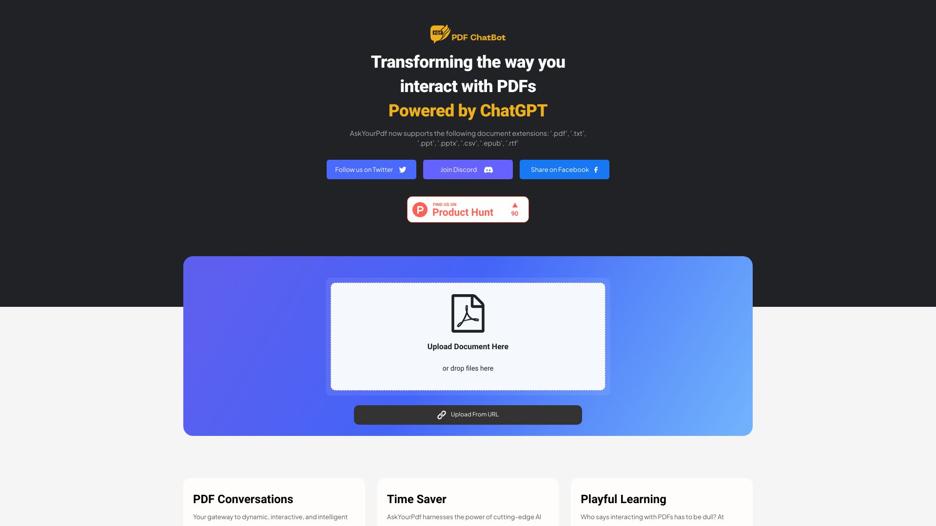 AskYourPdf - AI Tool