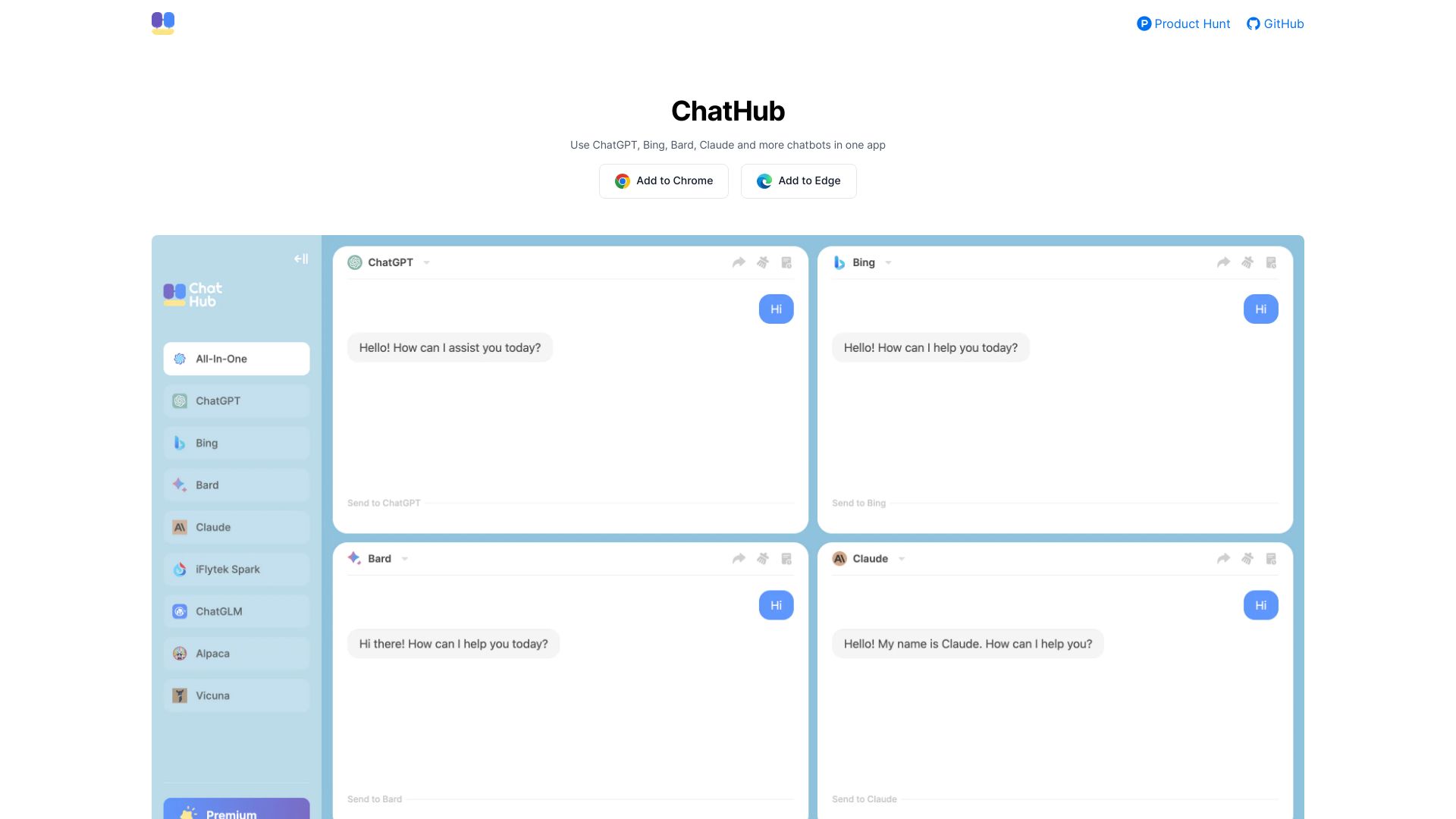 ChatHub - AI Tool