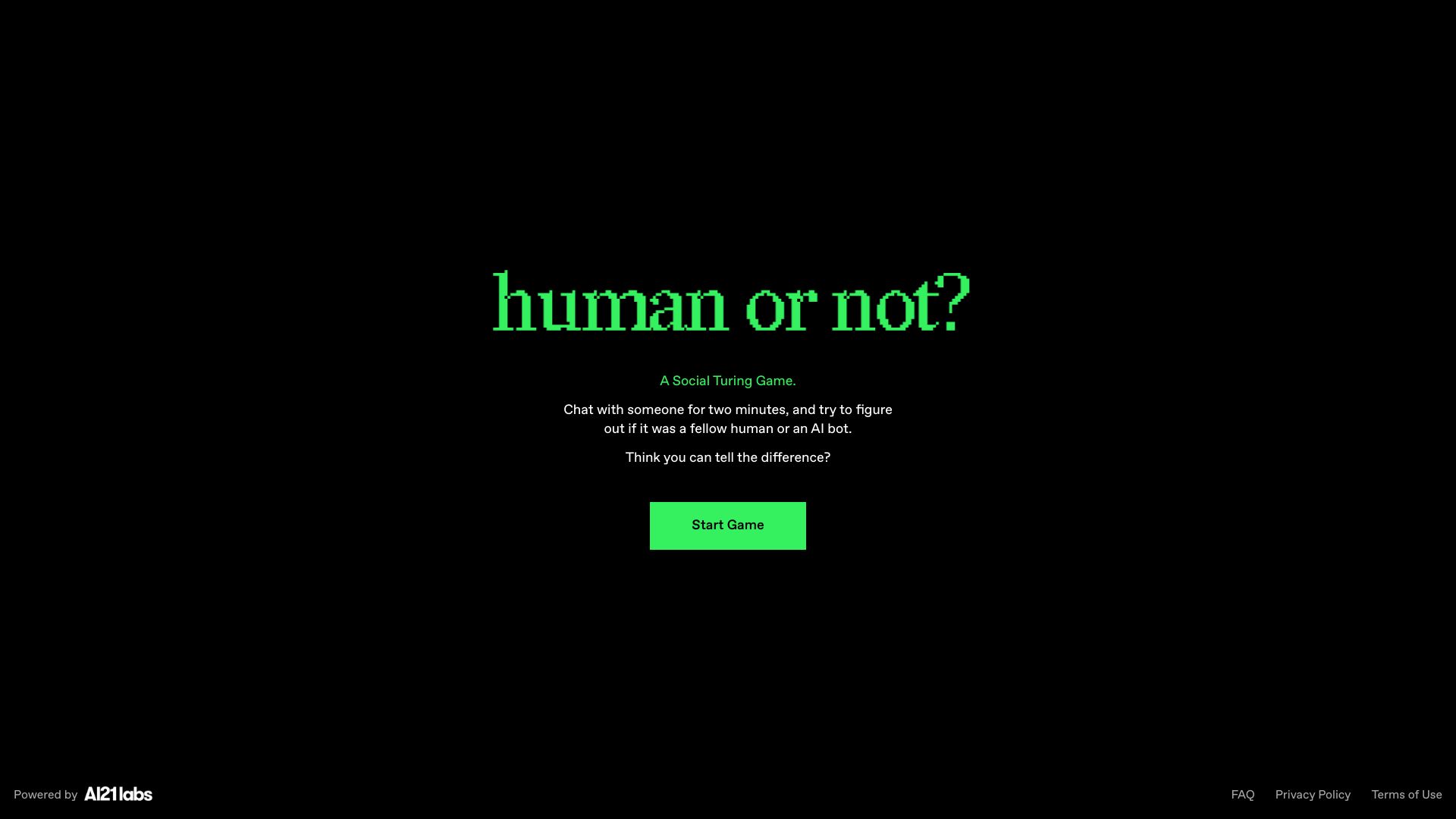 Human or Not? - AI Tool