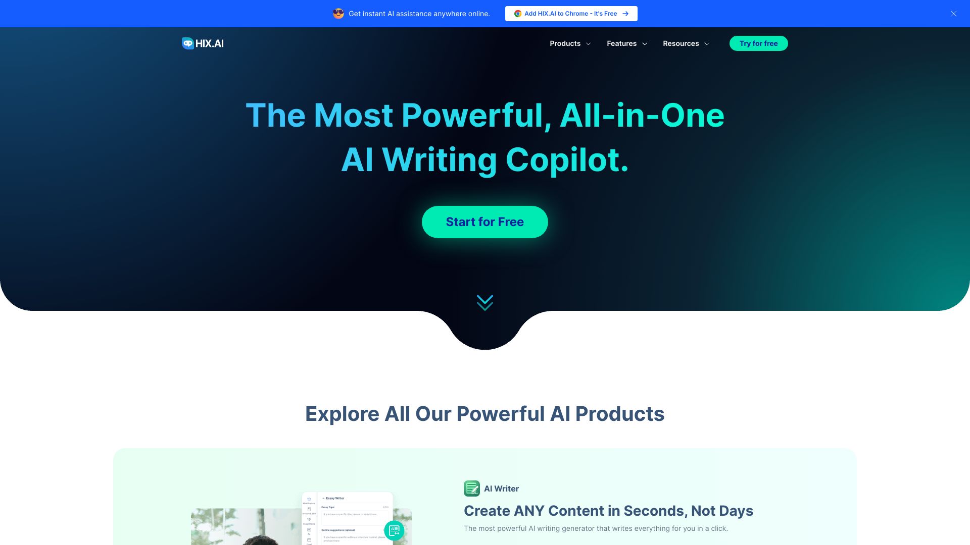 Hix AI - AI Tool