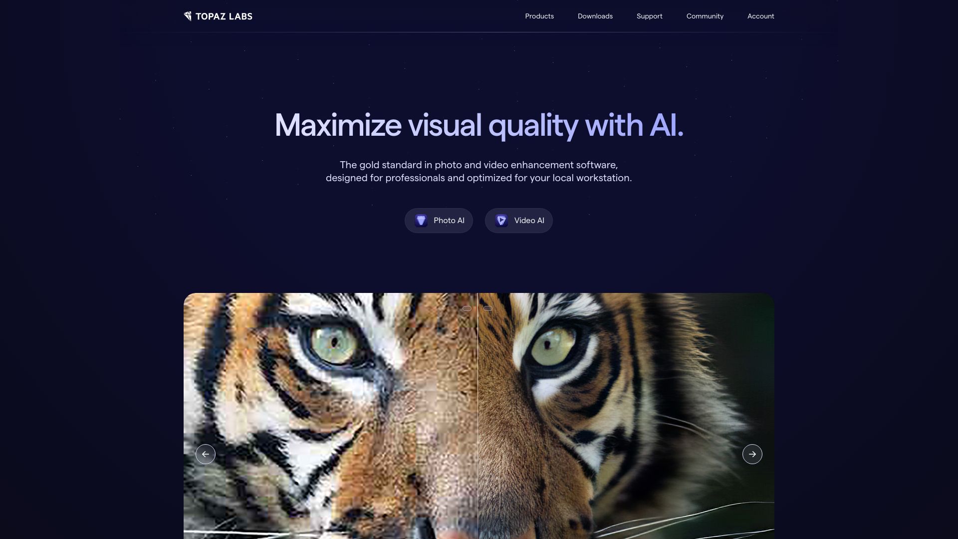 Topaz Video AI - AI Tool
