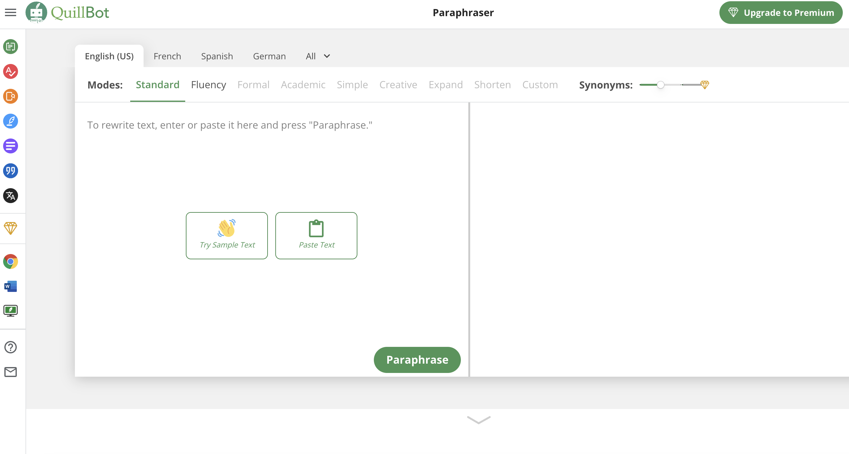 Quillbot Paraphraser - AI Tool