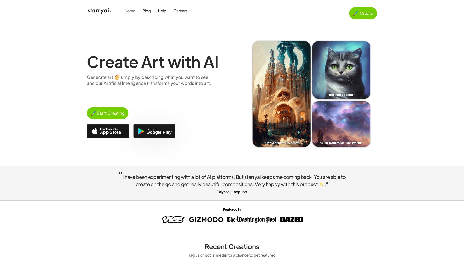 starryai 2.0 - AI Tool