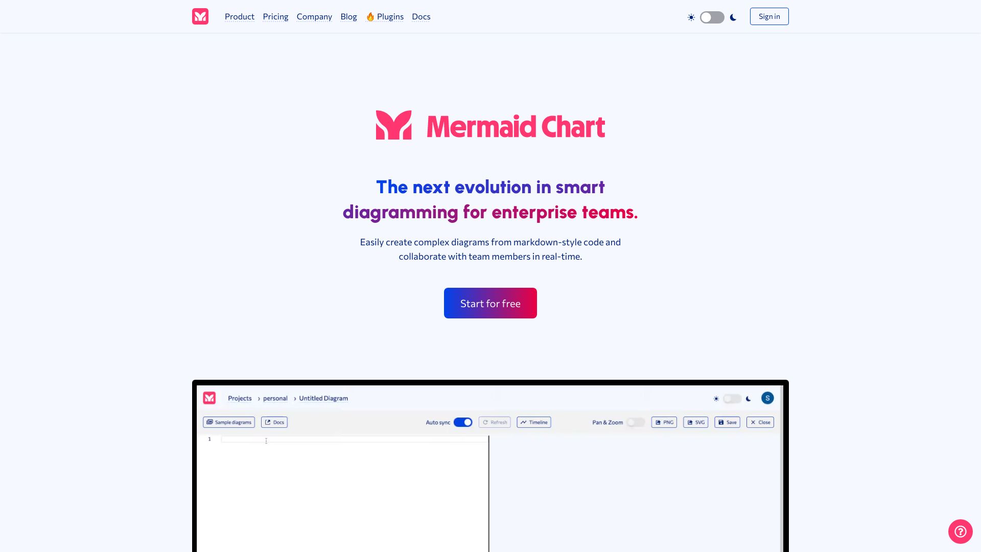 Mermaid Chart - AI Tool