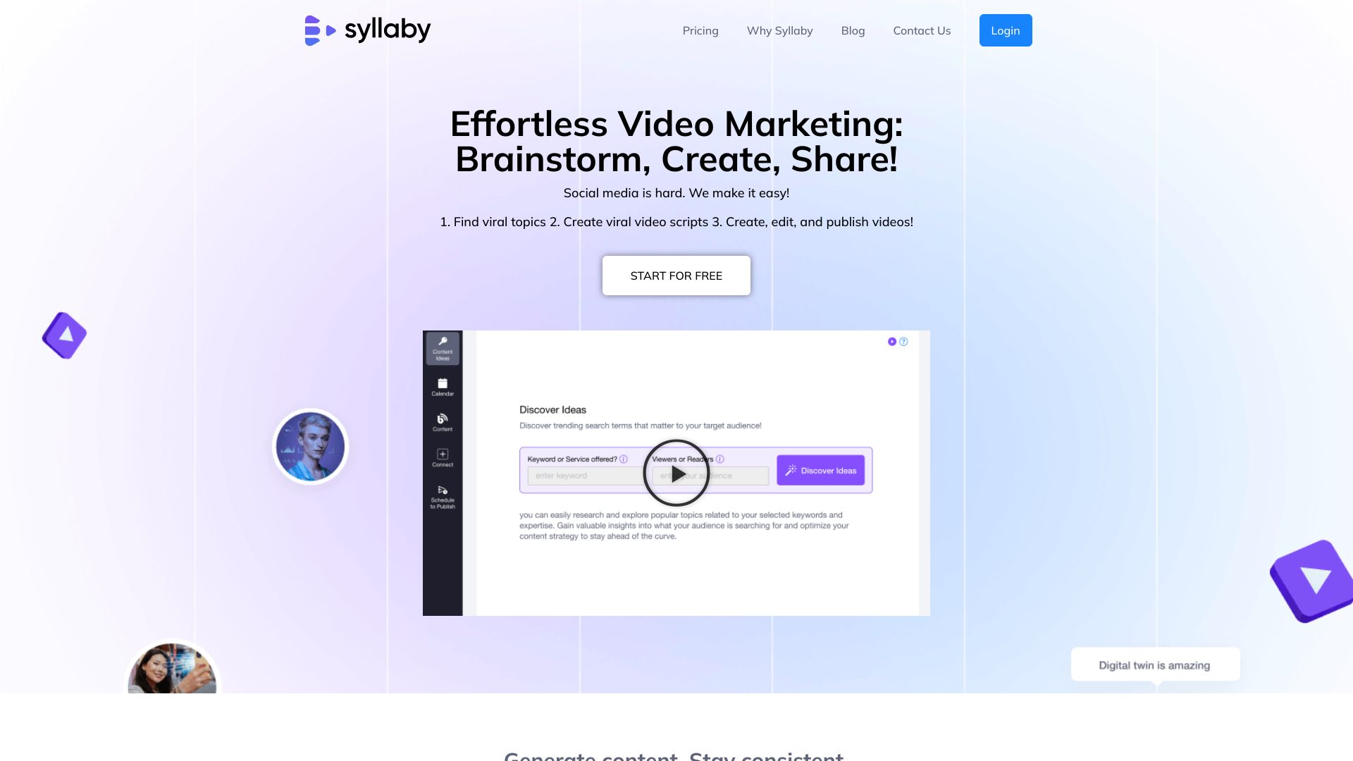 Syllaby - AI Tool