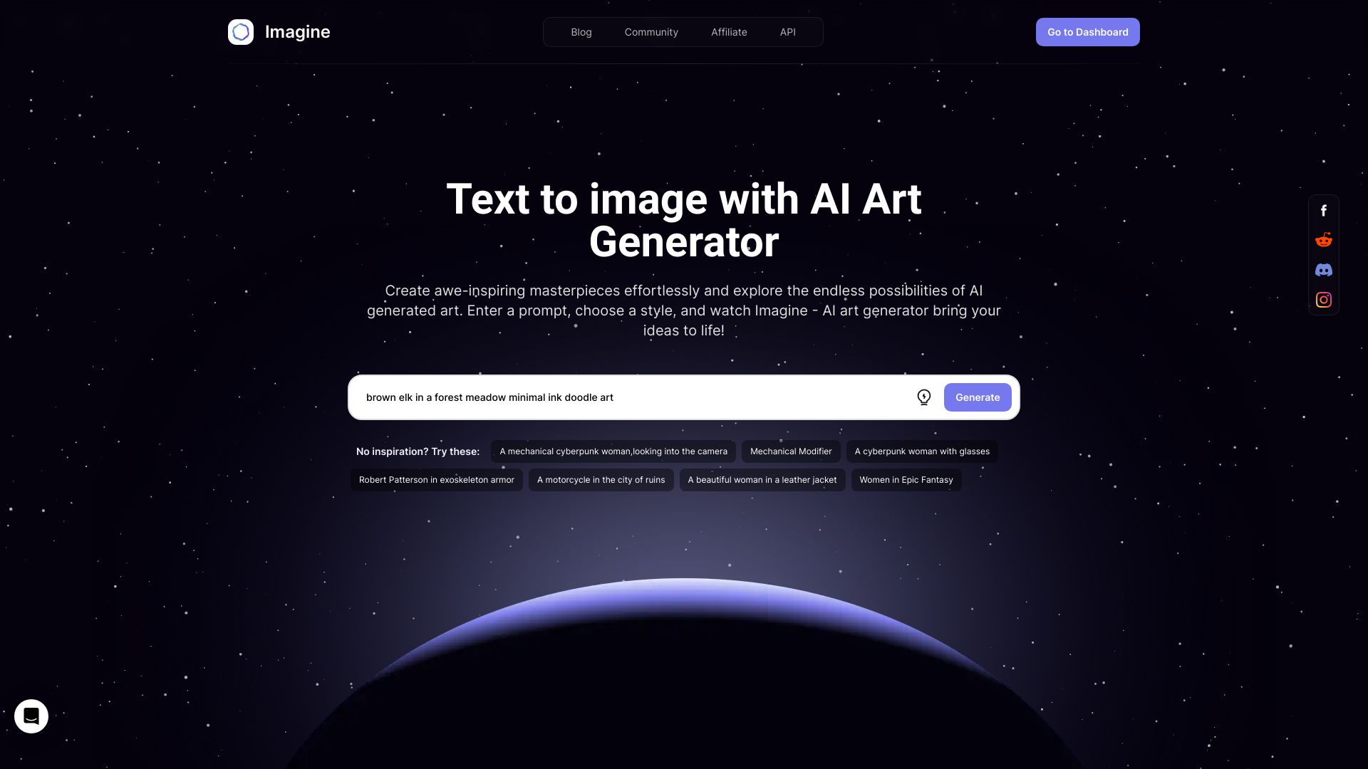 Imagine Ai Art Generator - AI Tool