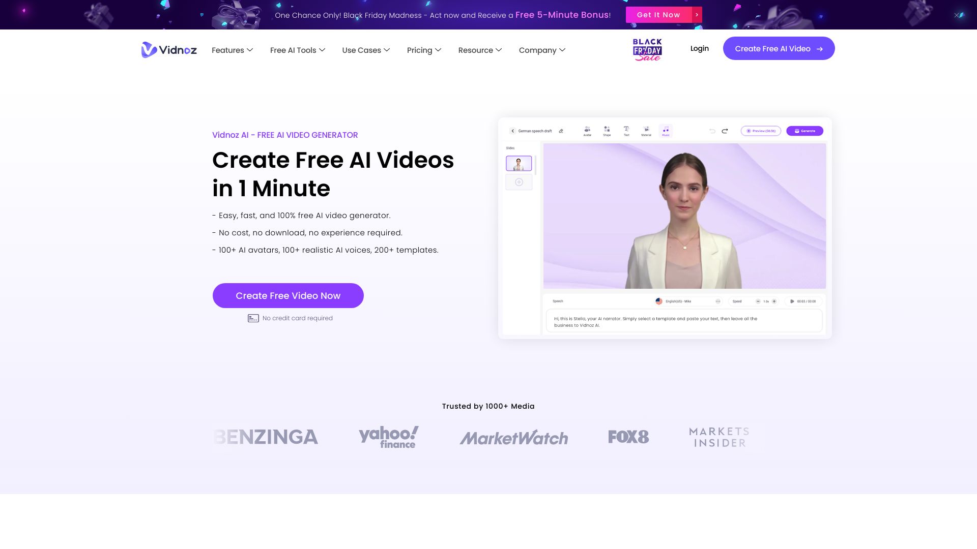 Vidnoz AI - AI Tool