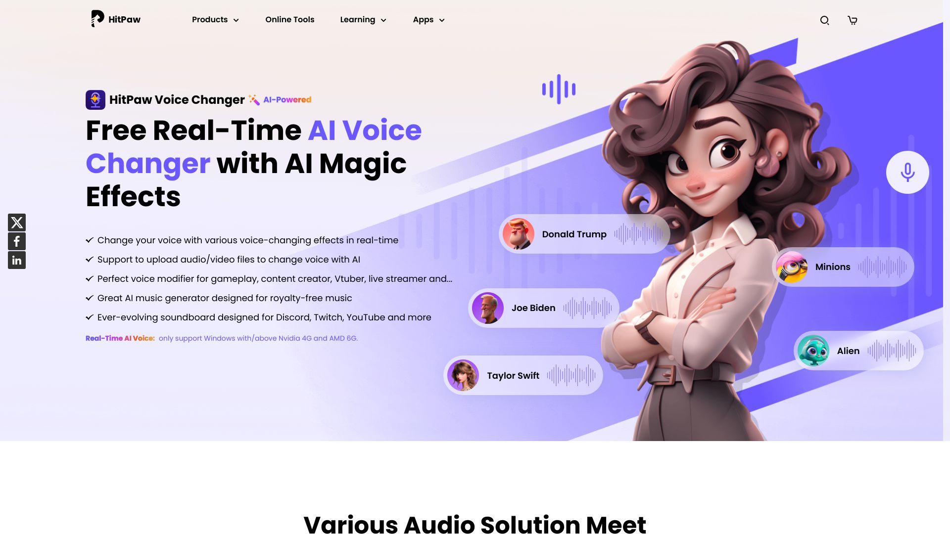 HitPaw Voice Changer - AI Tool