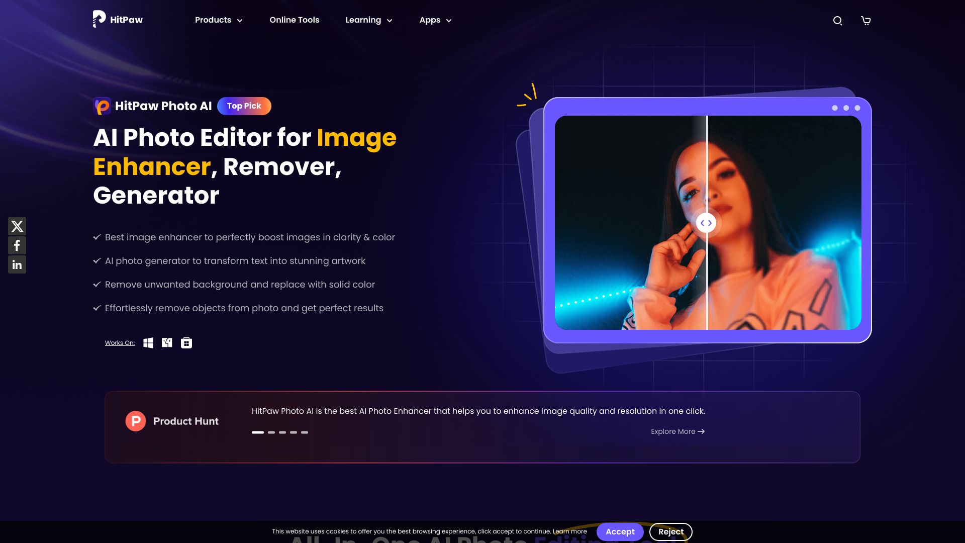 HitPaw Photo AI - AI Tool