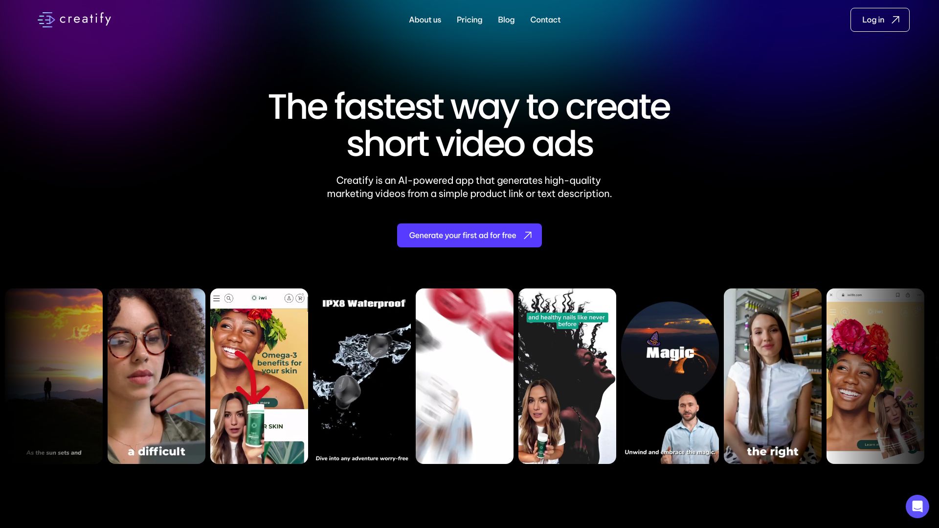 Creatify - AI Tool