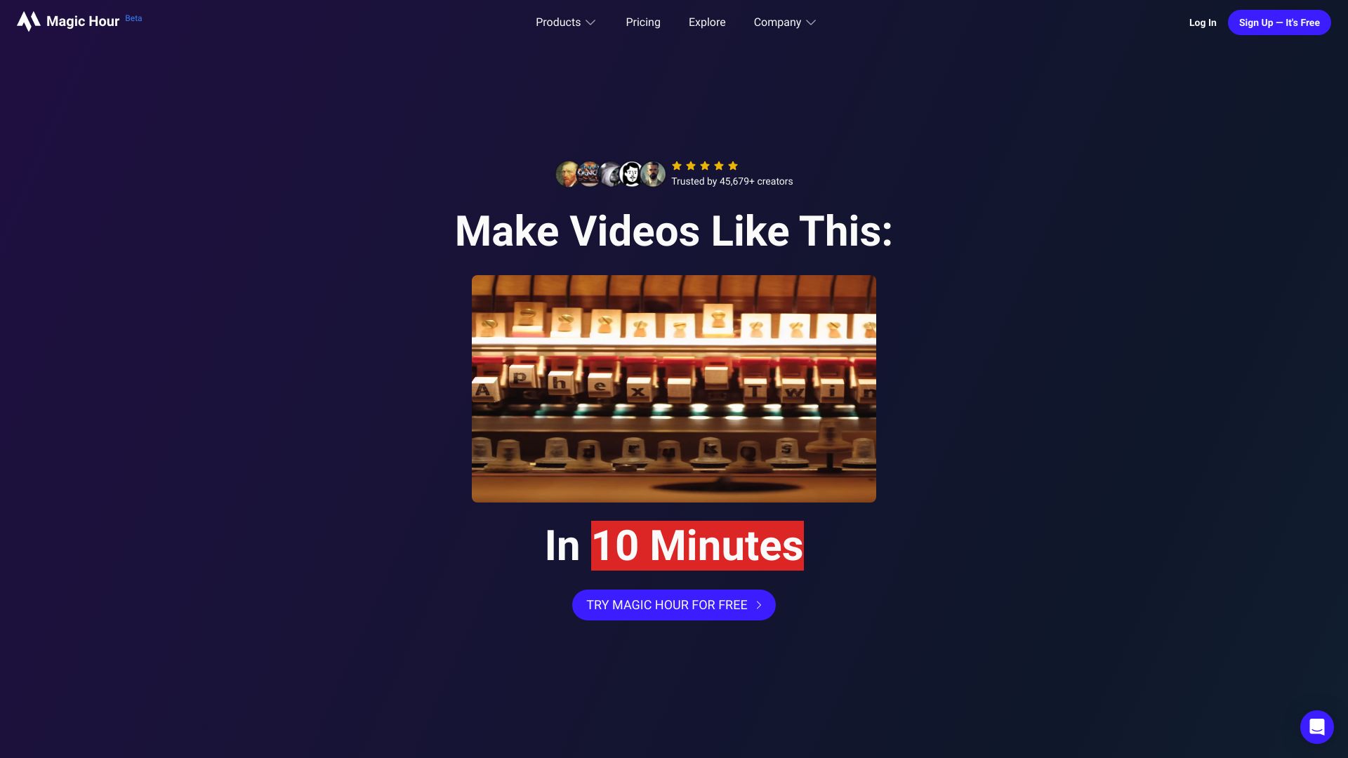 Magic Hour - AI Tool