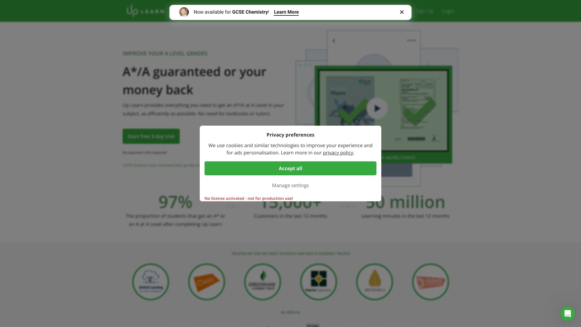 Up Learn - AI Tool