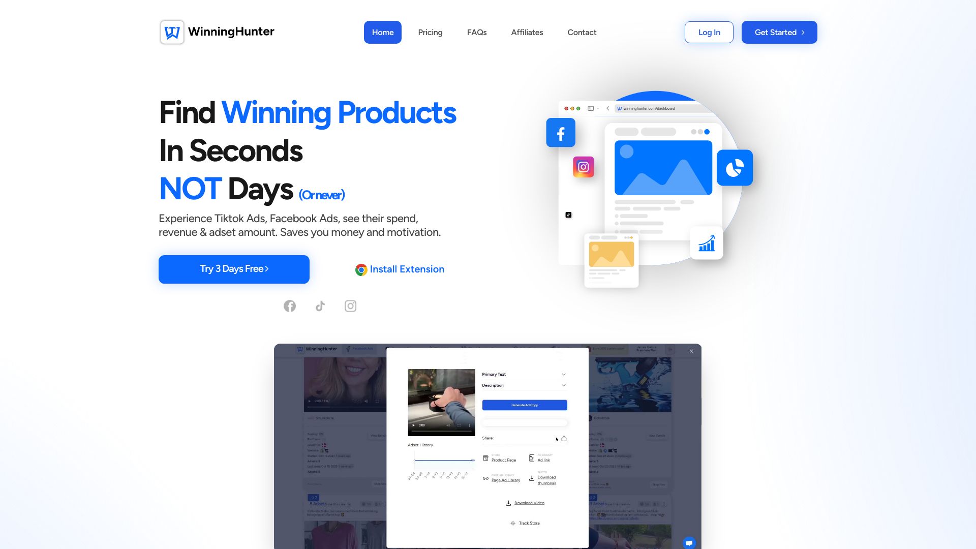 WinningHunter - AI Tool