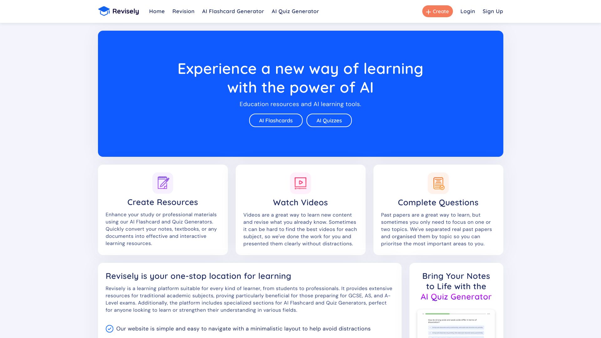 Revisely - AI Tool