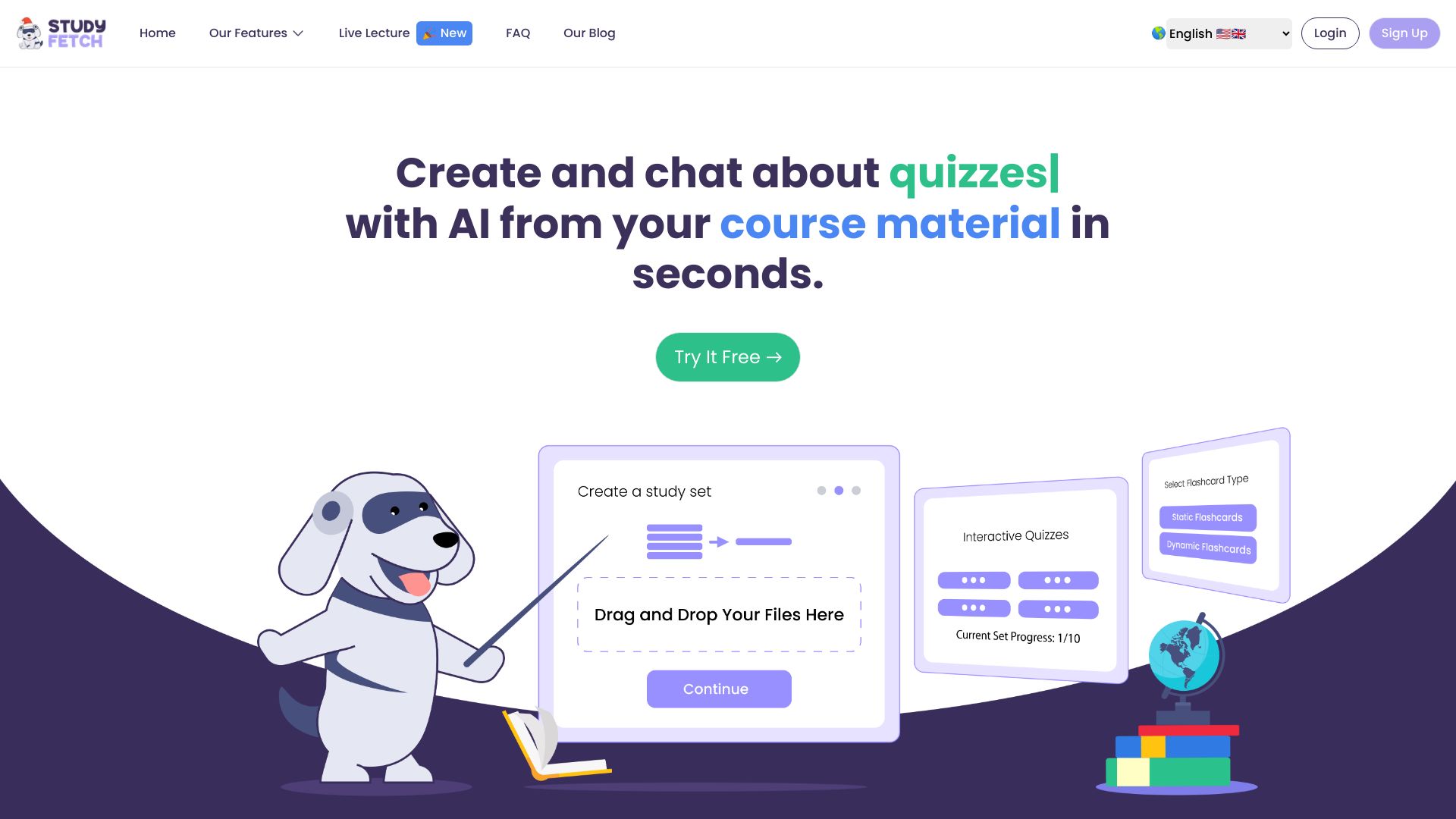 Study Fetch - AI Tool