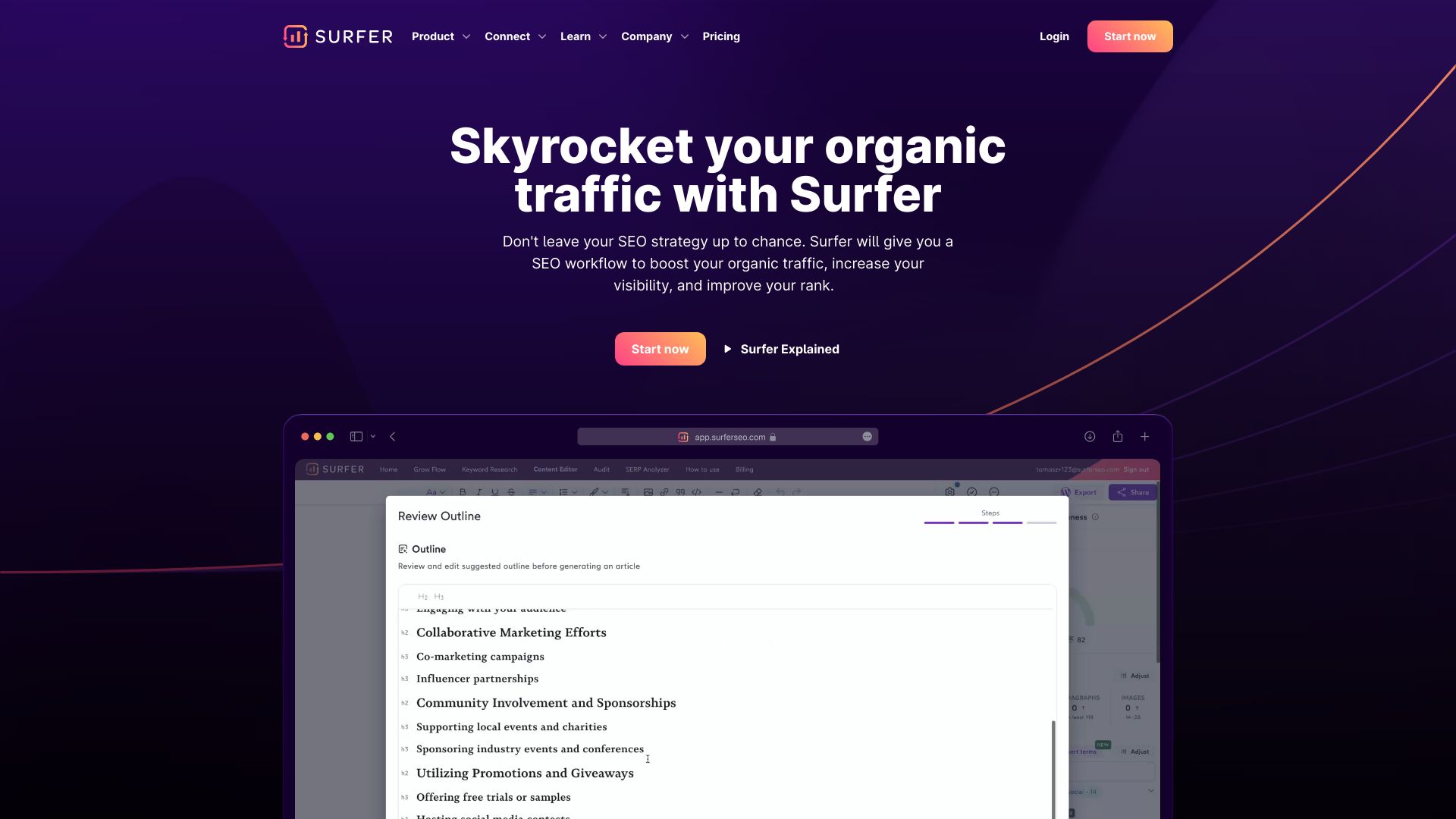 Surfer - AI Tool