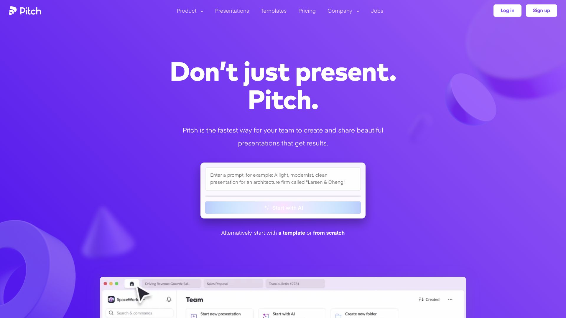 Pitch - AI Tool