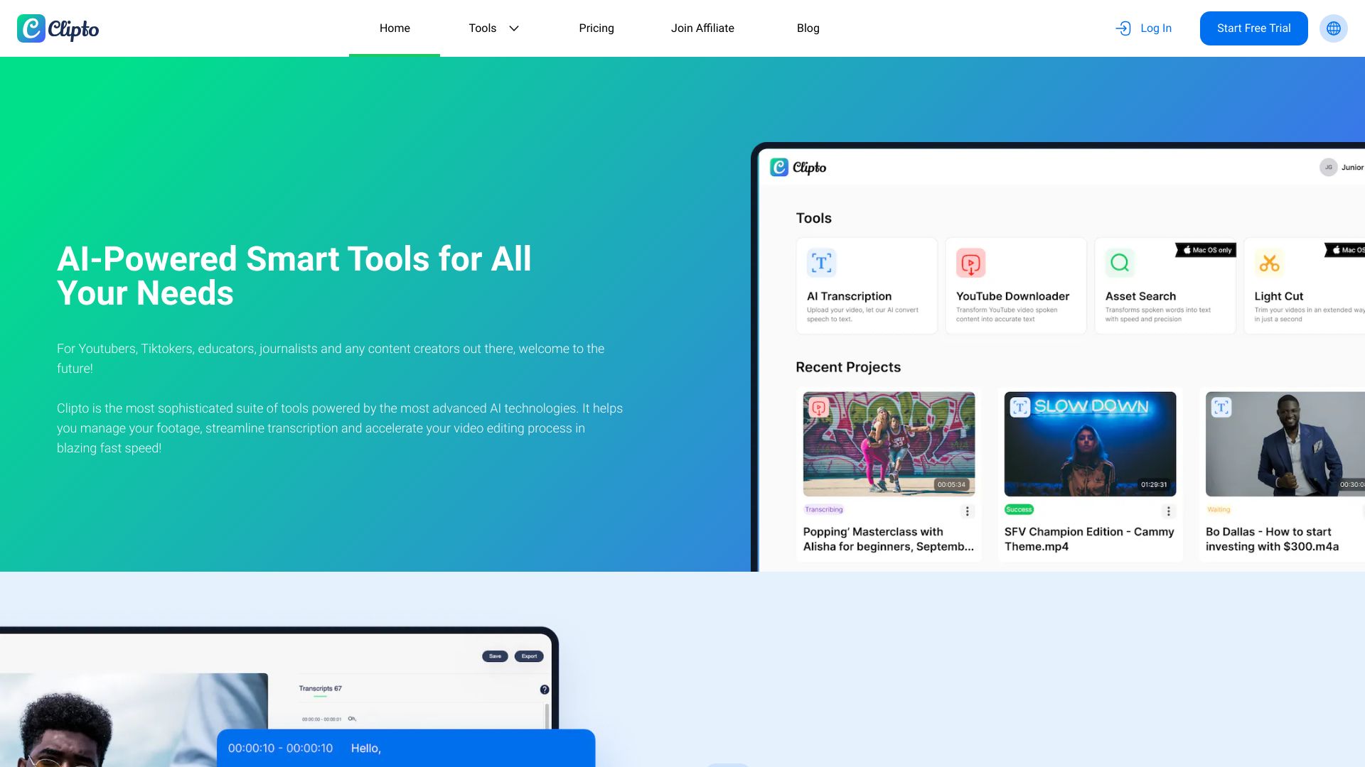Clipto - AI Tool