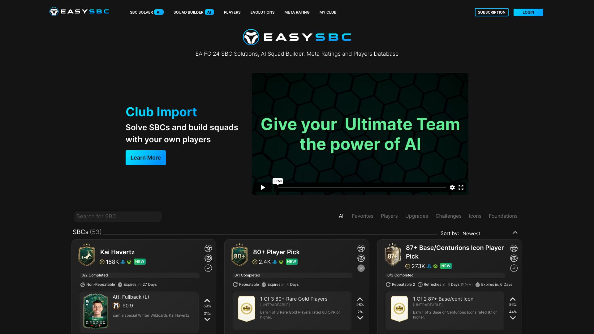 EasySBC - AI Tool