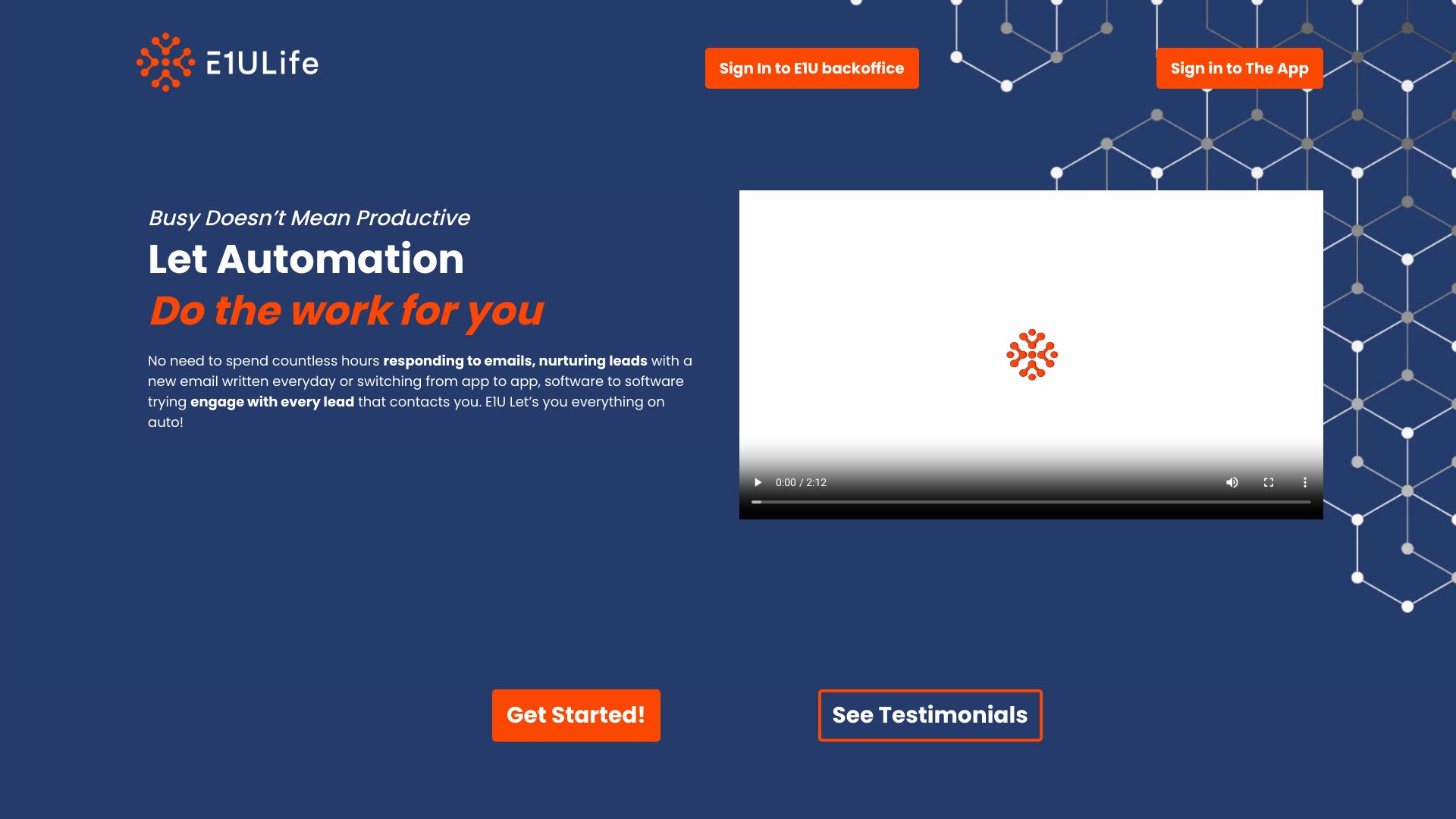 E1U Life All-in-one marketing platform - AI Tool