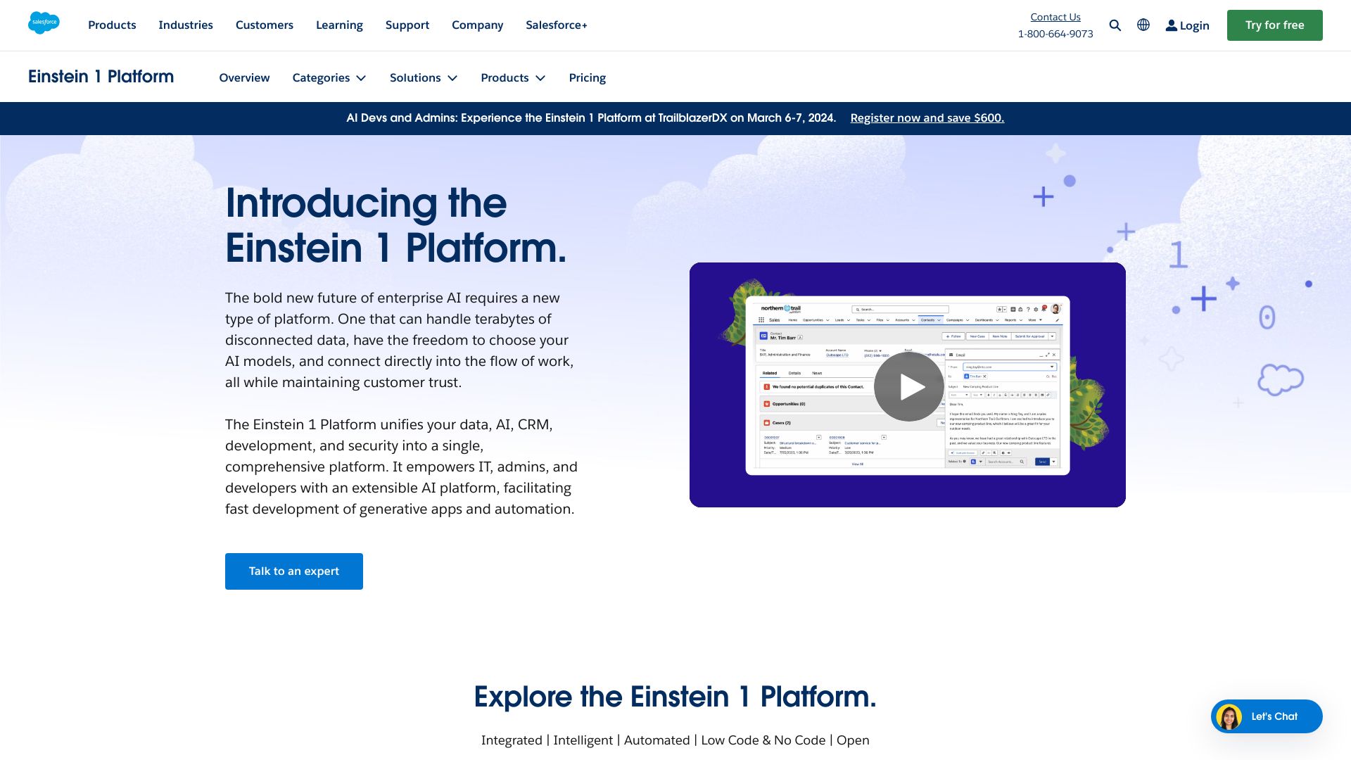 Salesforce Einstein - AI Tool