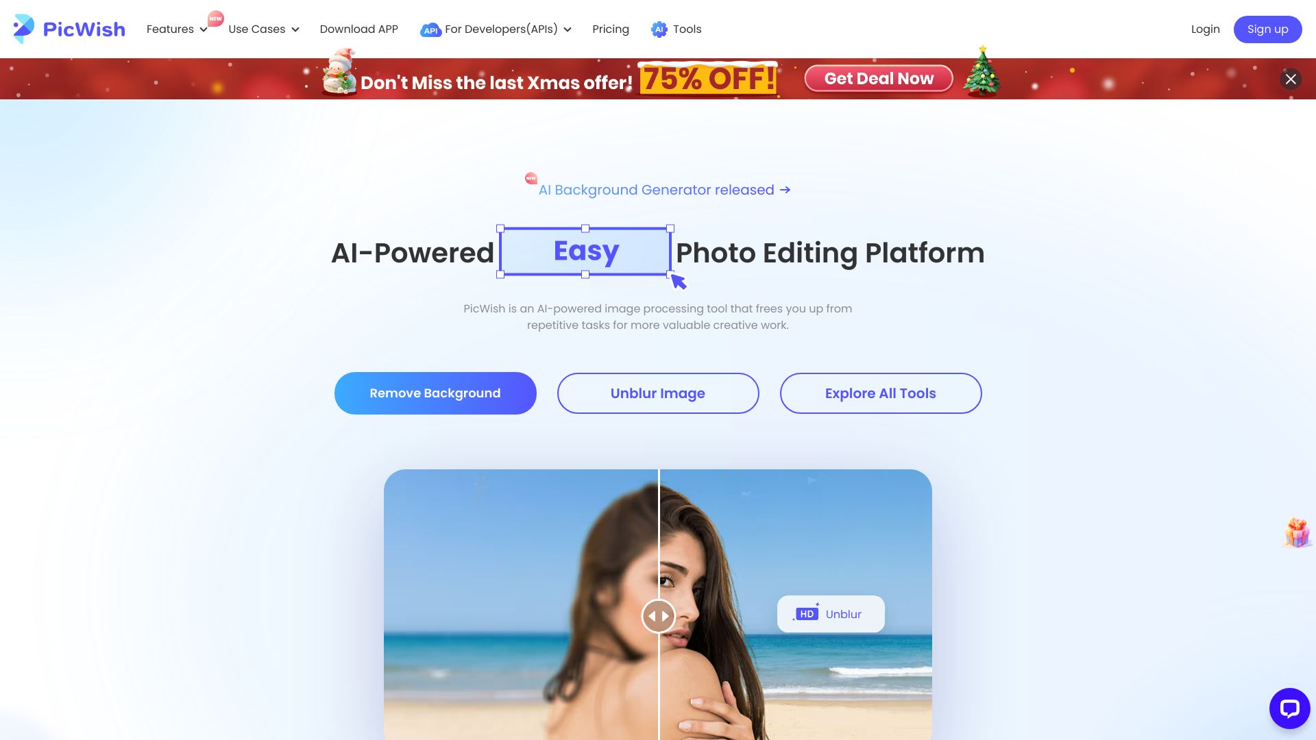 PicWish - AI Tool