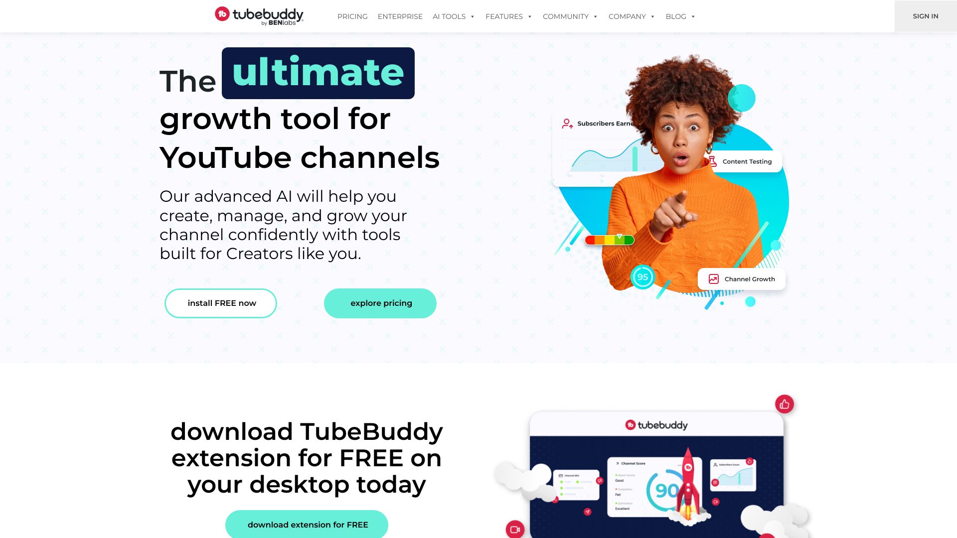 TubeBuddy - AI Tool