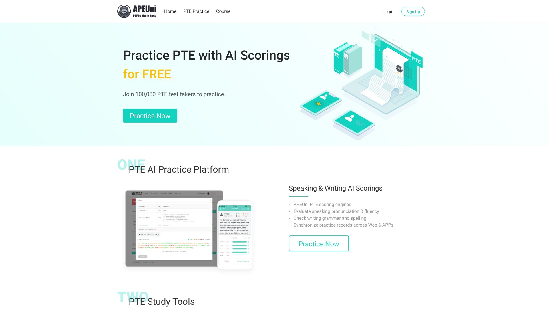 PTE APEUni - AI Tool
