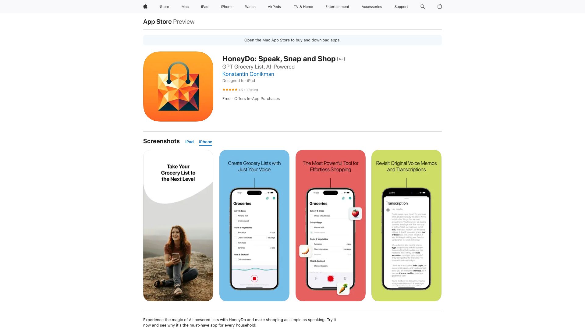 HoneyDo - AI Tool