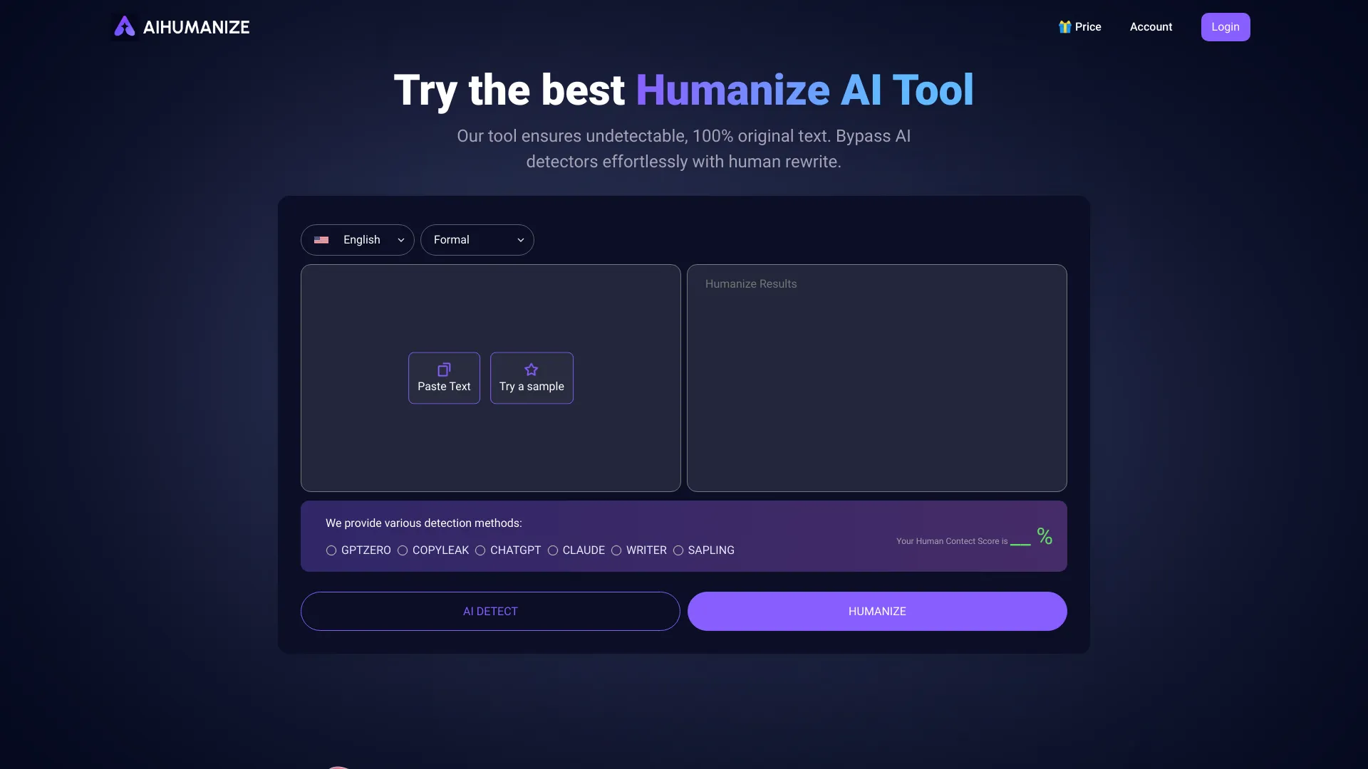AI Humanize - AI Tool