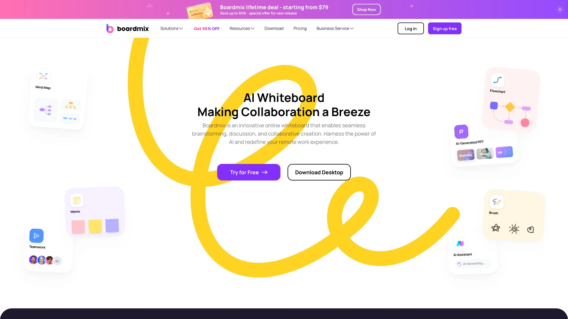 Boardmix online whiteboard - AI Tool