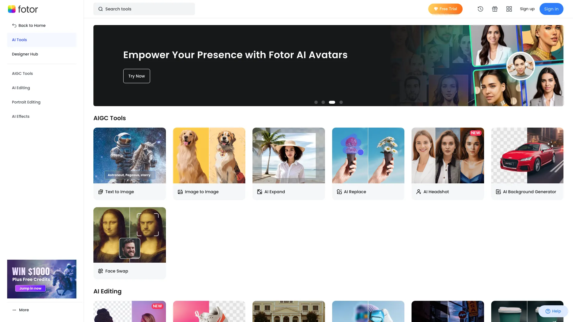 Fotor AI - AI Tool