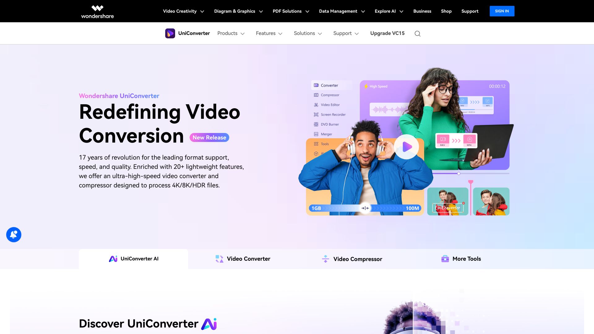 UniConverter AI - AI Tool
