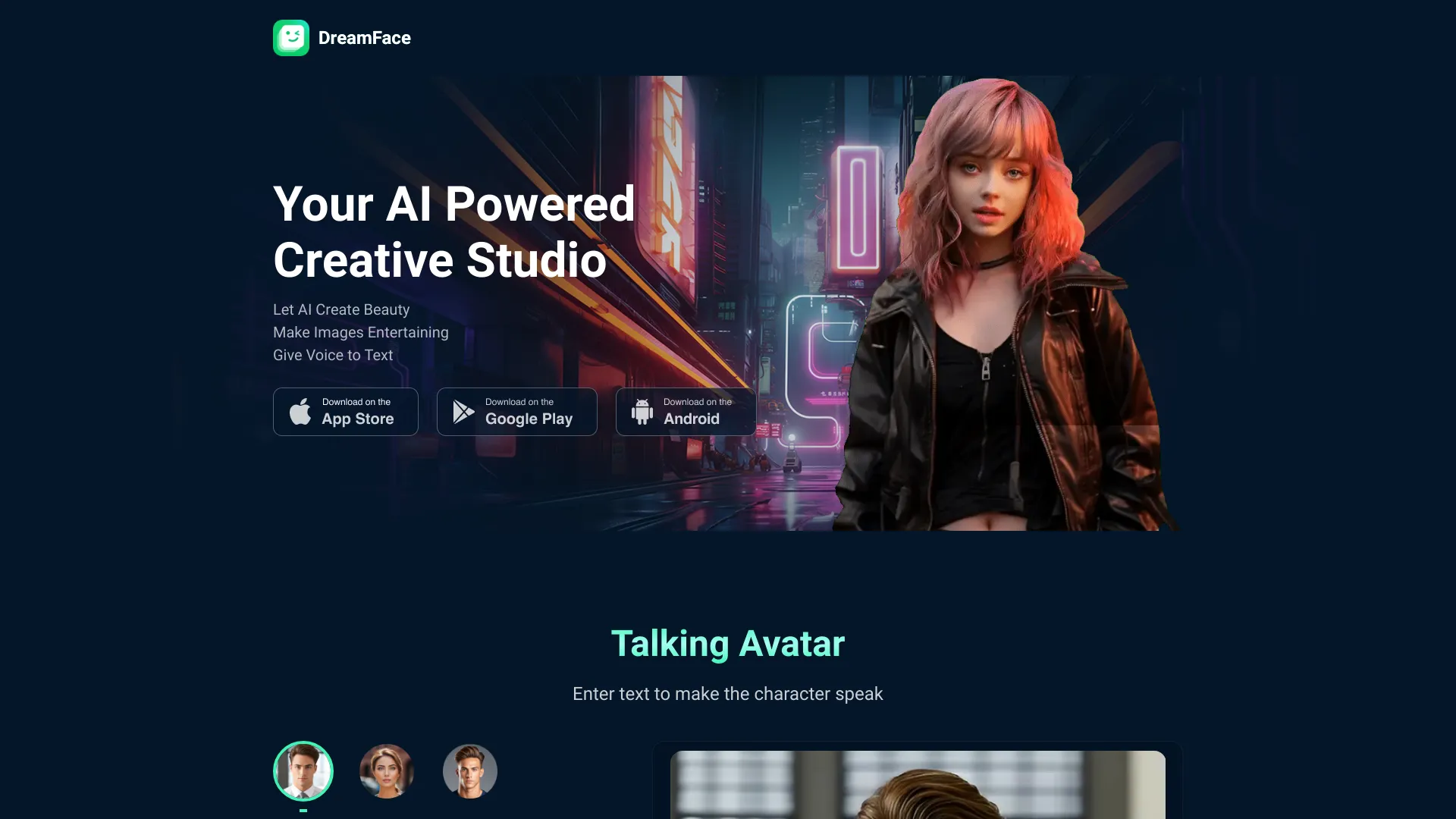 DreamFace - AI Tool