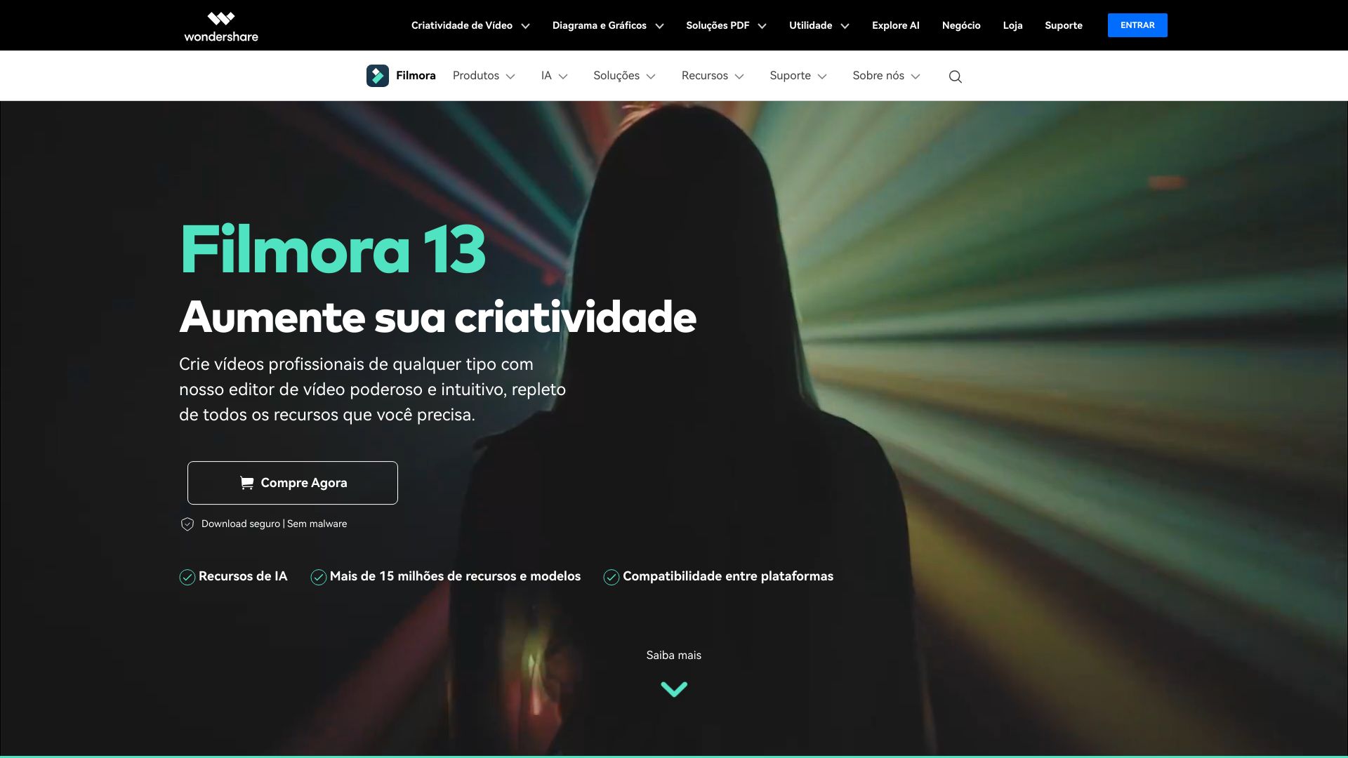 Wondershare Filmora BR - AI Tool
