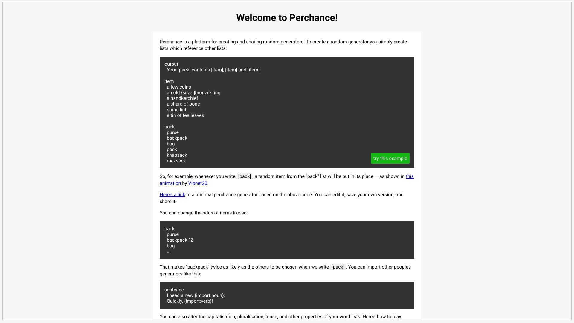 Perchance AI - AI Tool