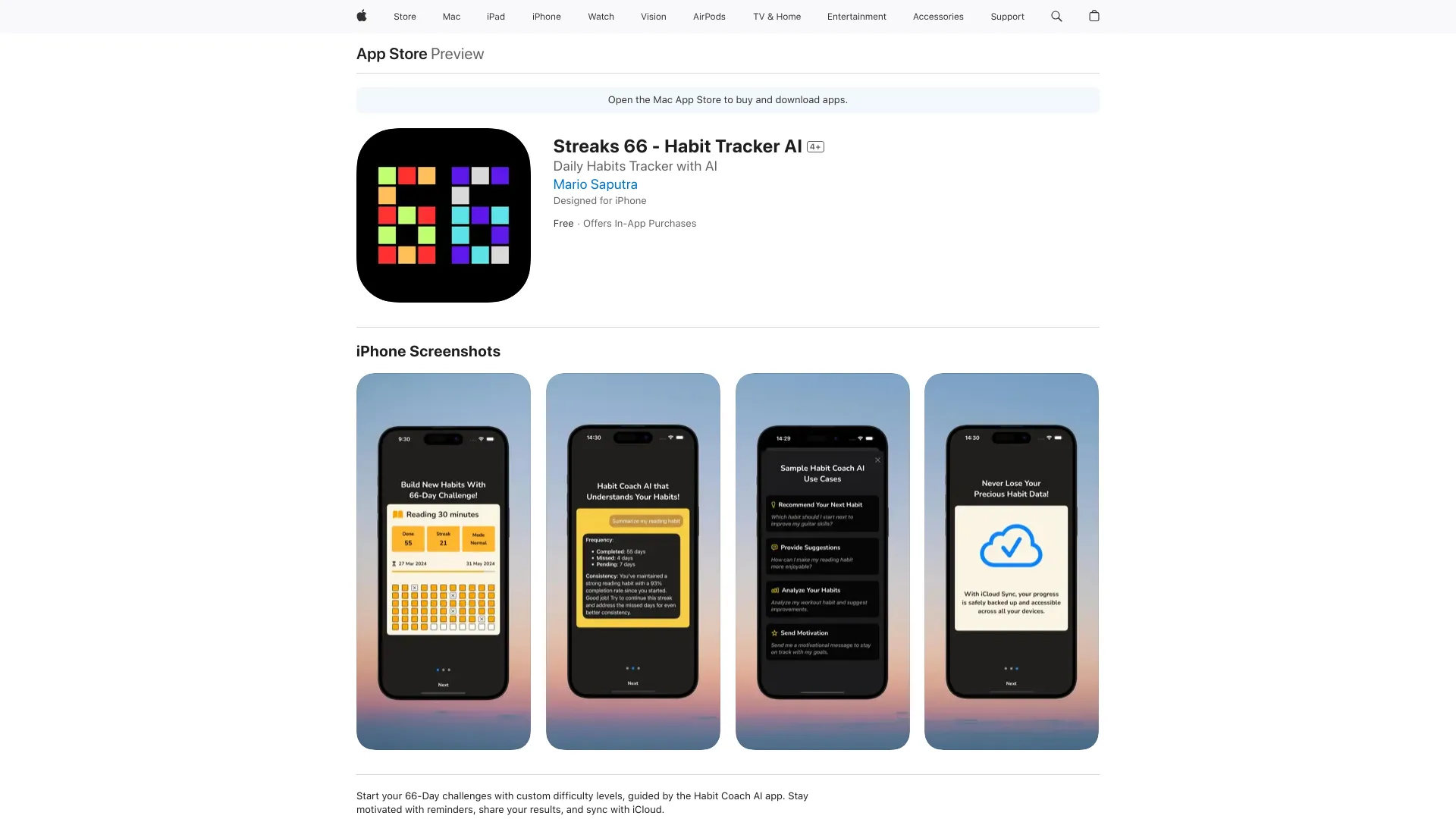 Streaks66 - AI Tool