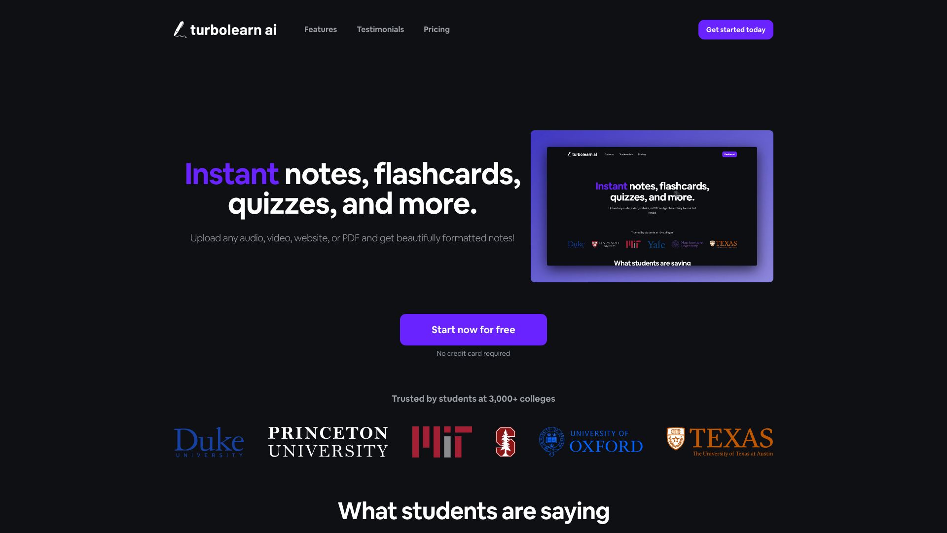 TurboLearn AI - AI Tool