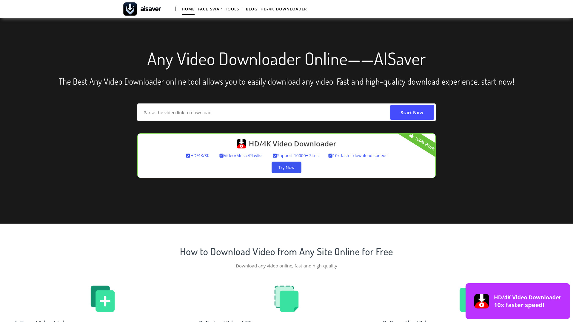 Free Online Downloader - AI Tool