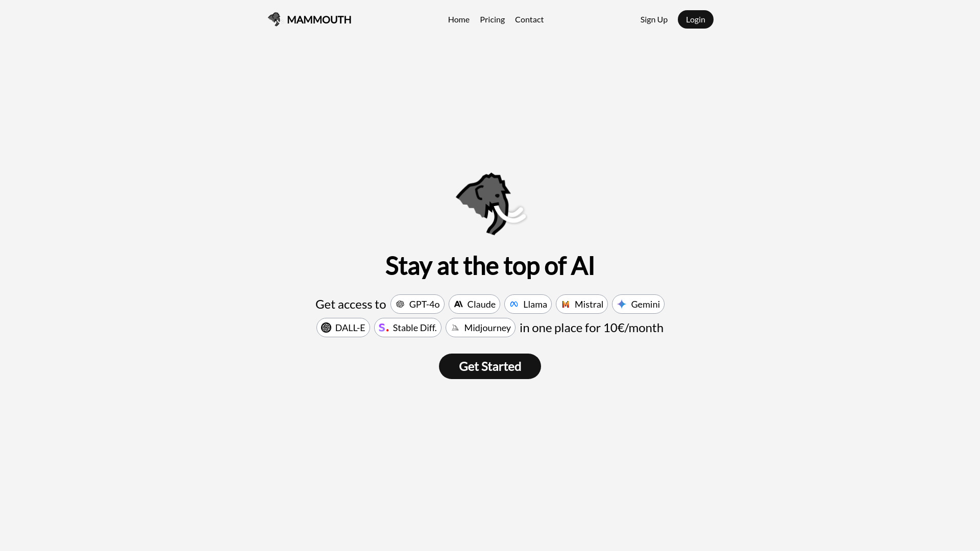 Mammouth - AI Tool