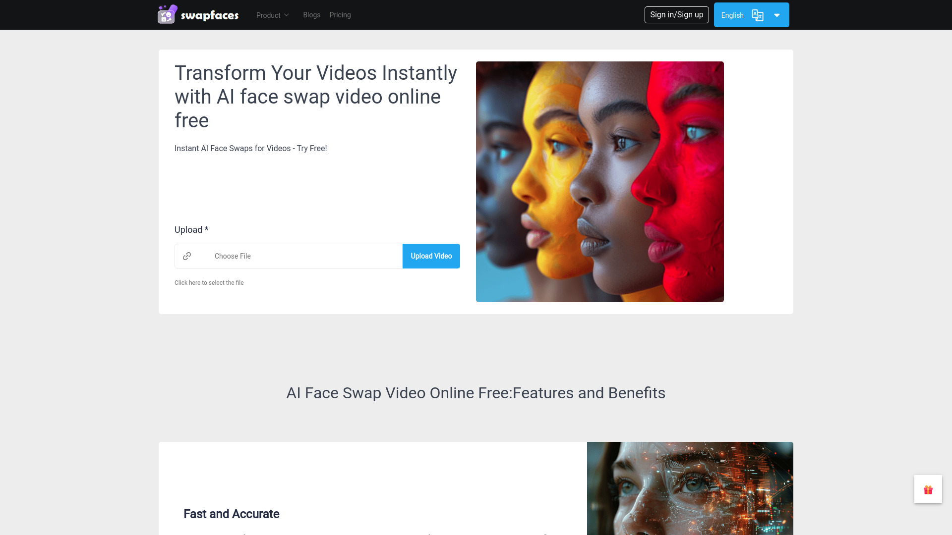 www.swapfaces.ai - AI Tool