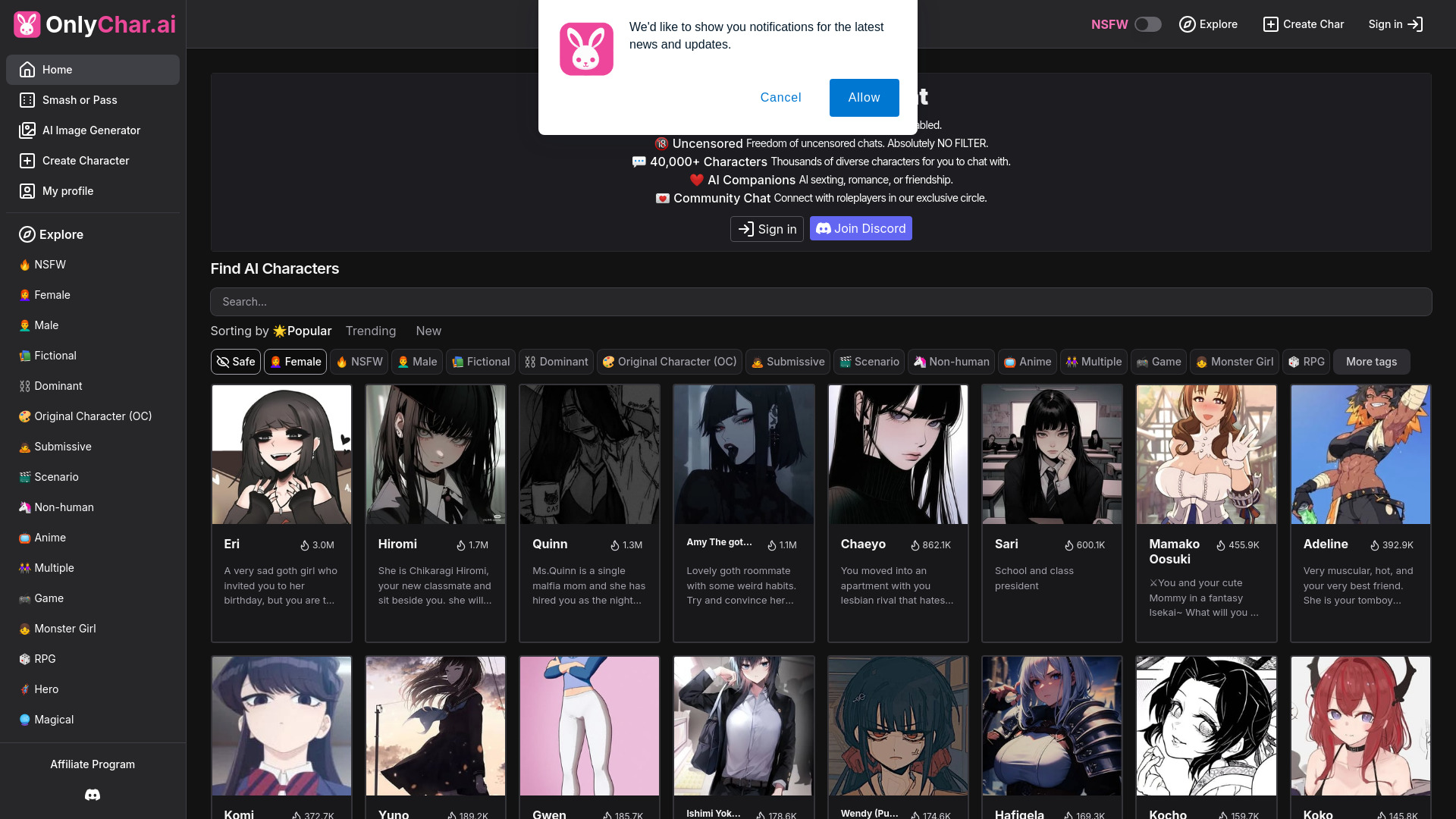 OnlyChar AI - AI Tool